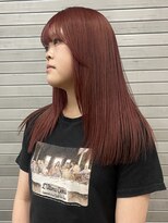 マグサロンギャラリー(Mag salon gallery) チェリーレッド暖色カラーボルドーワインレッド春カラー
