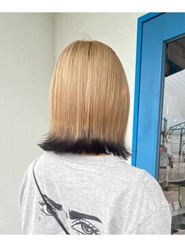 ヘアーメイク コラソン(hair make corazon) 似合わせカットメルティカラー着物フェミニンロング