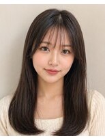 アボヘアー(Abo hair)&nbsp;簡単スタイリング美シルエット顔周りカットロングヘア