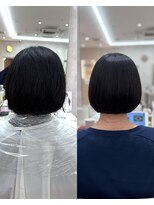 シンシア 銀座(sinsia)&nbsp;乾かすだけでまとまるツヤのあるボブへ[30代40代50代60代]