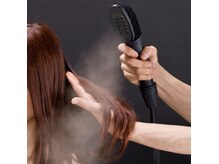 ヘアスタジオ コモ(HAIR STUDIO COMO)の雰囲気（ダメージレス効果で、「水パルッキー」モルビドスチームを導入。）