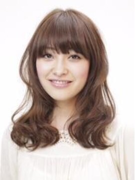ハナワ エビス トウキョウ ヘアーサロン(HanaWa ebisu tokyo hair salon) ≪HanaWa恵比寿≫柔らかカールの大人セミロングヘア