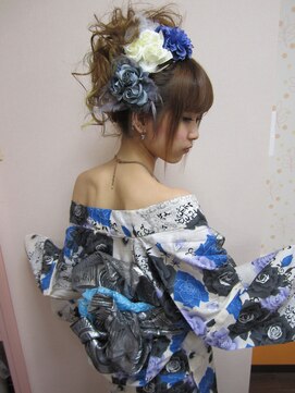 美容室イーナ(e na) 豪華☆花魁風で華やかに☆