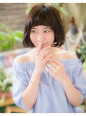 *+COVER HAIR+*…ふんわりボブのショートバングスタイルa