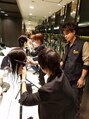 アース 千葉店(HAIR&MAKE EARTH) お店ではワンレングスを教えています。