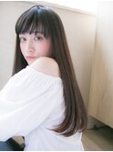 艶髪ロングスタイル