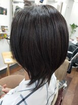 自然派美容室　トランスフォーム(TRANSFORM)&nbsp;涼しいレイヤーボブ