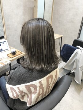 レオクマ(REOKUMA) コントラストベージュハイライト