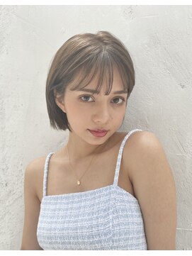 ロンドフルール 大宮東口(Lond fleur) 【Lond fleur 石畑結華】ミニボブ　グレージュカラー