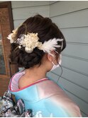 成人式ヘアセット