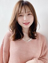 ケーツー 青山店(K two) [K-two青山]大人かわいいくびれヘア×シースルーバング[表参道]