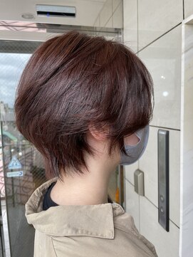 ミラシィ 稲毛(Mirashy) ピンクブラウンボブ