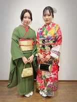 アクティフ(actif) 名古屋駅徒歩3分 actif 着付けヘアセット★3月は休まず営業★