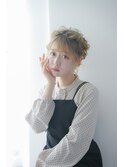 ボブでできるくるりんぱアップ♪