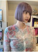 ☆chouchou☆ミニボブ×ペールラベンダー