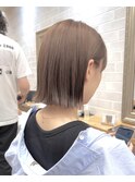 ☆切りっぱなしボブ大人可愛い20代30代40代似合わせカット