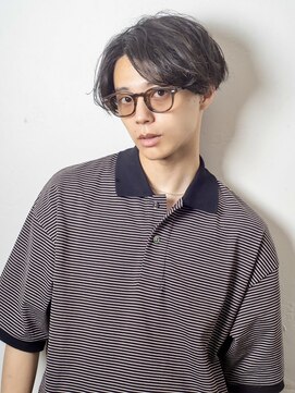 ボタンヘアー 日吉(BoTaN HAIR) マッシュショート/ナチュラルマッシュ/サイドパート/日吉