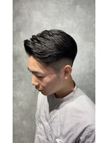 レイズ 名古屋(RAYS) フェードナチュラル七三オールバックショート