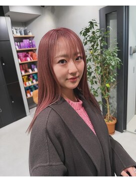 マージュ ギンザ(marju GINZA) ☆透明感カラー ピンクベージュ