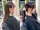 ネクストハラジュク(NEXT HARAJUKU)の写真/[AI顔診断]韓国カット・くびれヘアでトレンド+女性らしさ!360°小顔！計算したcut[原宿/髪質改善/ブリーチ]