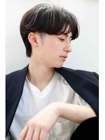 ヘアーゼロ 南新町(HAIR ZERO) センターパートマッシュ