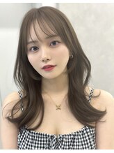 【美フォルム再現性◎カット】骨格やお顔のバランスを計算してデザイン！ストレートでも巻いても可愛い♪