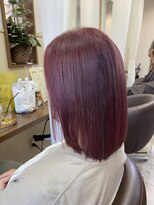 コアフィールフィス(COIFFURE fils)&nbsp;新規お得クーポンあり【見附　今町】M3Dピンクミディアムヘア