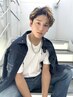 メンズカット＋眉毛パーマ＋スキンケアセット￥13500  [メンズサロン]