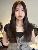 シェノン 心斎橋(CHAINON)&nbsp;レイヤーカット/髪質改善/ブリーチなしダブルカラー/韓国ヘア