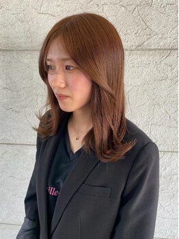 レイライン(Hair&Make salon Rayline)の写真/丁寧なカウンセリングで、あなたに似合う髪型を提案します。髪が伸びてきた時も扱いやすいスタイルに♪