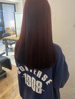 カウチ 板橋本町店(kauti)&nbsp;ブリーチなしチェリーレッドカラー！