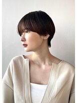 アビー(ABBEY4)&nbsp;ショートカットショートヘアコンパクトショートボブ丸みショート