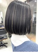 ◆コントラストハイライト/白髪ぼかし/グレージュカラー/表参道