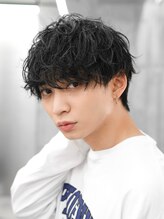 リップス 立川(LIPPS) メンズショート　ツイストスパイラルパーマ　メンズパーマ