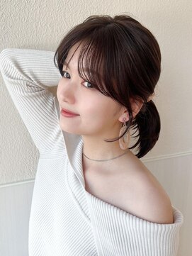 ラルユー 金山(LallYou) 20代に人気！顔周りの後れ毛がかわいいシャギーレイヤーロング