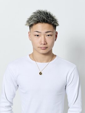 ルースト 京都駅前店(ROOST) ホワイトハイライト×スウィングアップバング