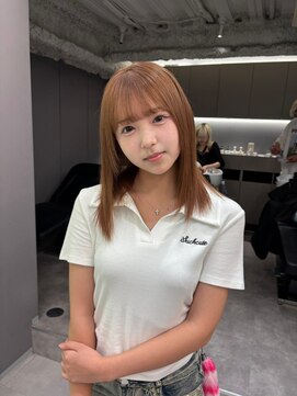 ロテ 名古屋 名駅店(Lote.) ミディアムヘア/デザインカラー/フェイスフレーミング/名古屋