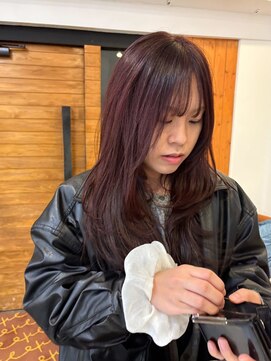 ツネ ヘアアンドヘッドスパ(TsuNE hair&head spa) ワインレッド/バーガンディー/ココアブラウン/ボルドーカラー