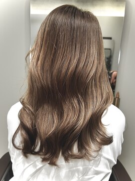 フリック 京都河原町店(FLICK) ★50代60代/ヘーゼルブラウン/白髪染め/ミディアムレイヤー