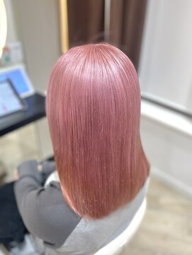 アーチバイケンジ(arch by kenje) ペールピンク/平塚ブリーチカラー/arch