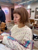 フィガロ ウメダ(FIGARO UMEDA)&nbsp;デザインカラーエアリーベージュボブ11.17