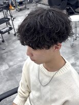 オム ブランシェ(HOMME BLANCHE’)&nbsp;【Natsuki】ふんわり感強めシャドウパーマ