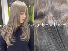 8.至高の透明感と透け感 | ブリーチ×外国人風グレージュ