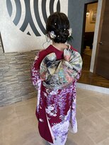 ナイト(KNIGHT) ゆるめシニヨン/振袖