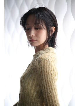 コモレビ(komorebi) 【嶋崎翔】ショートウルフ×ニュアンスパーマ