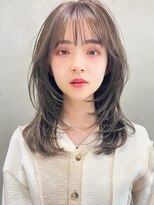 オーウェル 銀座(Owelle) レイヤーカットグレージュカラー髪質改善艶髪/銀座有楽町8