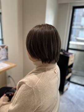 ソイクフ 四条大宮店(SOY-KUFU) レディース20代30代40代似合わせカットイメチェンダークアッシュ