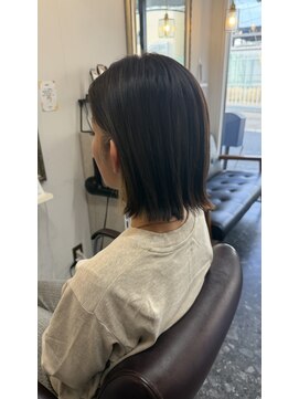 24トゥエンティフォー 貝塚店(24twenty four) 切りっぱなし外ハネボブ