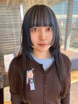 クラウド(Cloud)&nbsp;インナーカラーと姫カット