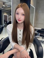 ザ シェノン ウメダ(THE CHAINON UMEDA) イメチェン/ピンクベージュ/アンブレラカラー/前髪/心斎橋